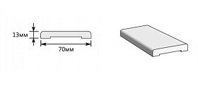 Наличник для дверей Браво, Т-05 (Светлый Лак)